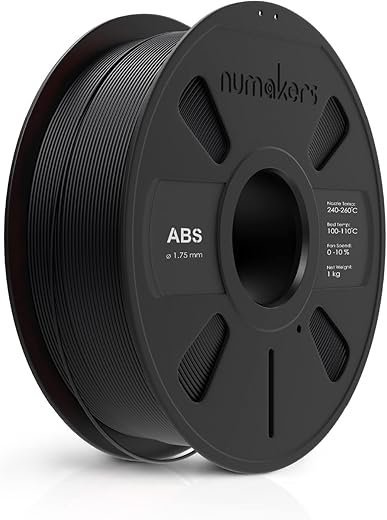 Black ABS 3D Printer Filament 1.75mm