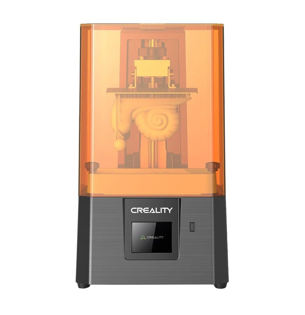 WOL3D CR Halot R6 Resin 3D Printer for Kids and Beginners, Fully Assembled, Upgraded Light Source with High-Precision Printing, LCD Monochrome Screen Simple Workflow 3D Resin Printers.