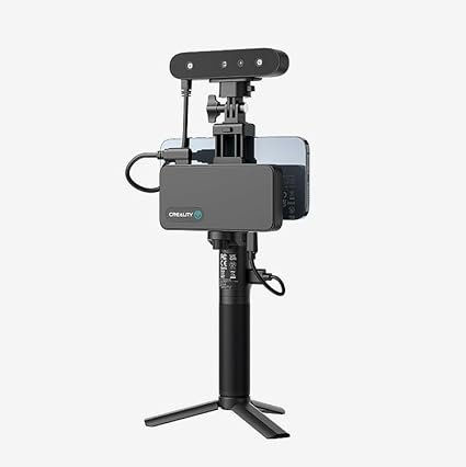 WOL3D CR Scan Ferret Pro 3D Scanner for 3D Printing, 30 FPS Handheld Scanner with Wireless Scanning Anti-Shake Tracking, Fast Full-Color Scan, 0.1mm Accuracy for iOS/Android Phone PC Win 10/11