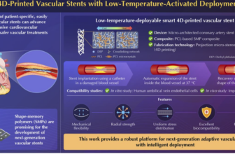 Low-Temperature 3D Printed Shape-Memory Stents Activated at Body Temperature – 3DPrint.com