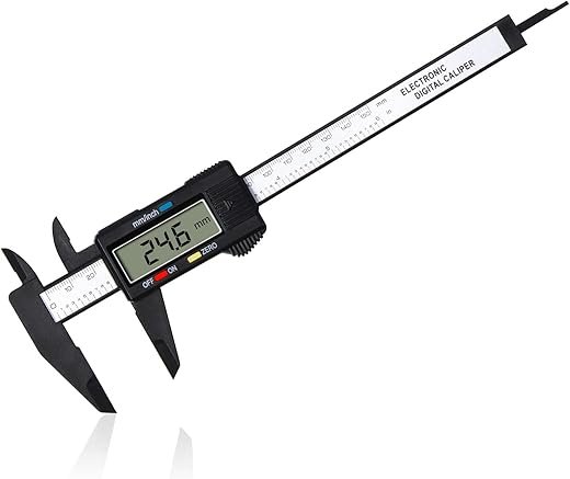 SKADIOO Plastic Vernier caliper, Digital vernier caliper, Vernier caliper digital, Vernier caliper 6 inch, Electronic Vernier Caliper Gauge Micrometer, Vernier Caliper with LED Screen (Pack of 01)