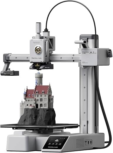 Bambu Lab A1 Mini Combo 3D Printer with AMS Lite with 180 * 180 * 180 mm³