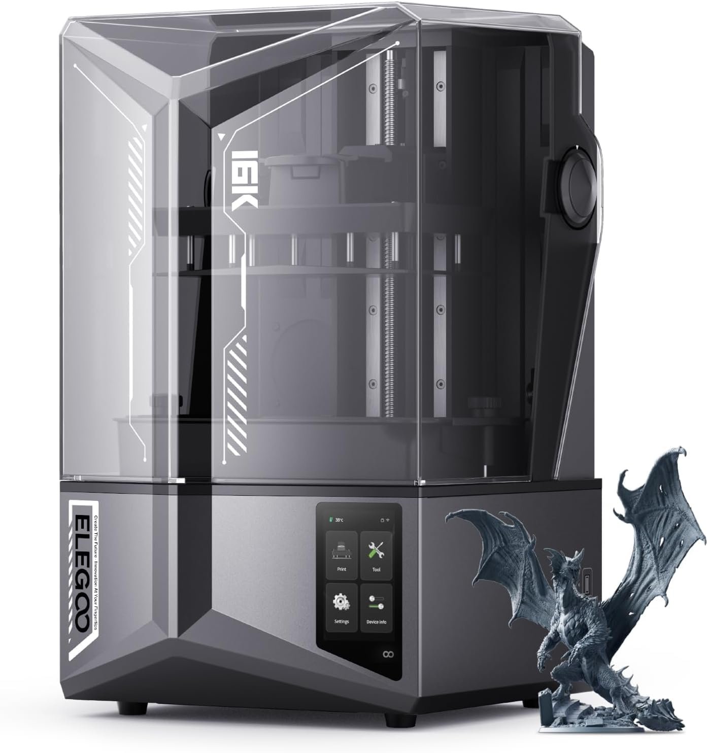 ELEGOO Metal Resin Tank for Saturn 4 & Saturn 4 Ultra Resin 3D Printer