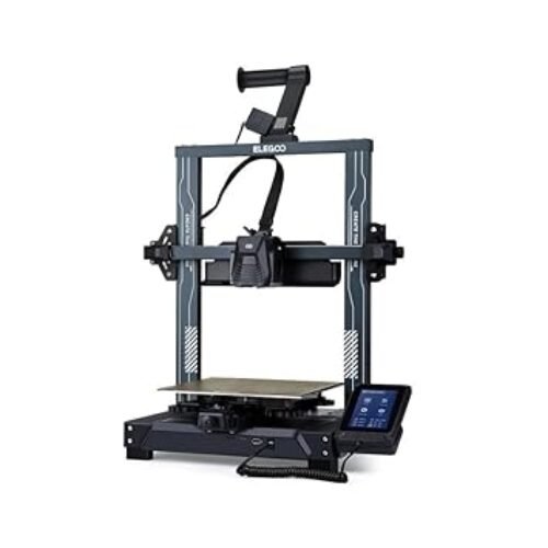 WOL3D ELEGOO Neptune 4 Max 3D Printer, 500mm/s High Speed Large FDM Printer with High-Temp Nozzle, Auto Leveling and Direct Drive Extruder, 16.53×16.53×18.89 Inch Printing Size