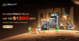 Creality’s Black Friday 2025 Mega Sale Has Huge Discounts Across the K2 Series and More – 3DPrint.com