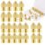 ELEPHANTBOAT ® 22Pieces 3D Printer Extruder Nozzle MK8 for Makerbot Creality CR-10 7 Different Size 0.2 mm, 0.3 mm, 0.4 mm, 0.5 mm, 0.6 mm, 0.8 mm, 1.0 mm