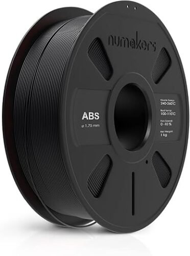 Black ABS 3D Printer Filament 1.75mm