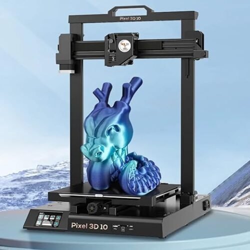 WOL3D Creality Ender 3 V3 KE 3D Printer, 500mm/s MAX Printing Speed X-axis Linear Rail CR Touch Auto Leveling Upgraded Sprite Direct Extruder Print Size 8.66 * 8.66 * 9.44 Inch