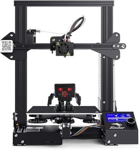 WOL3D Creality Ender 3 V3 KE 3D Printer, 500mm/s MAX Printing Speed X-axis Linear Rail CR Touch Auto Leveling Upgraded Sprite Direct Extruder Print Size 8.66 * 8.66 * 9.44 Inch